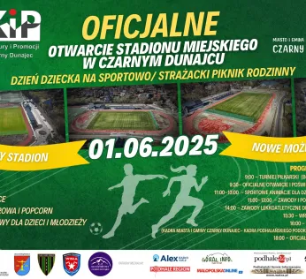 Oficjalne Otwarcie Stadionu Miejskiego w Czarnym Dunajcu