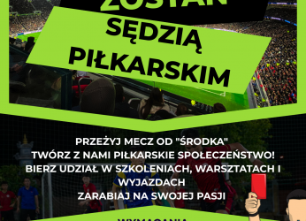 ZOSTAŃ SĘDZIĄ PIŁKARSKIM!