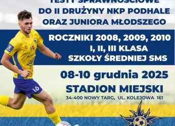 Nabór do II drużyny NKP Podhale oraz Juniora Młodszego!