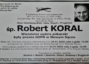 Zmarł Robert Koral – sędzia i działacz piłkarski