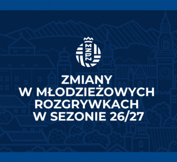 Zmiany w młodzieżowych rozgrywkach Małopolskiego ZPN