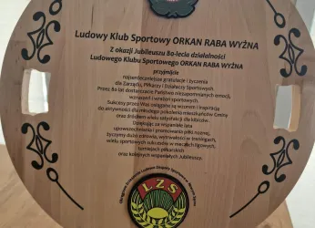 Jubileusz 80-lecia LKS Orkan Raba Wyżna