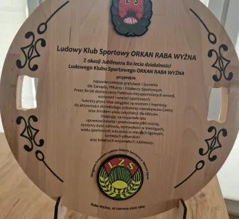 Jubileusz 80-lecia LKS Orkan Raba Wyżna