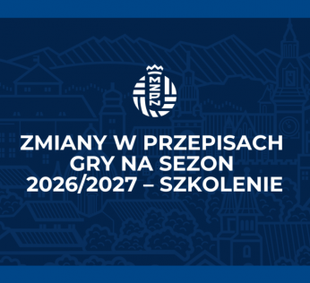 Zmiany w przepisach gry na sezon 2026/2027 – szkolenie dla klubów