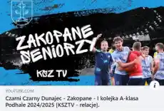 Czarni Czarny Dunajec - Zakopane - I kolejka A-klasa Podhale 2024/2025 [KSZTV - relacje].