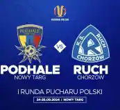 Ruch Chorzów rywalem piłkarzy Podhala w rozgrywkach Pucharu Polski!